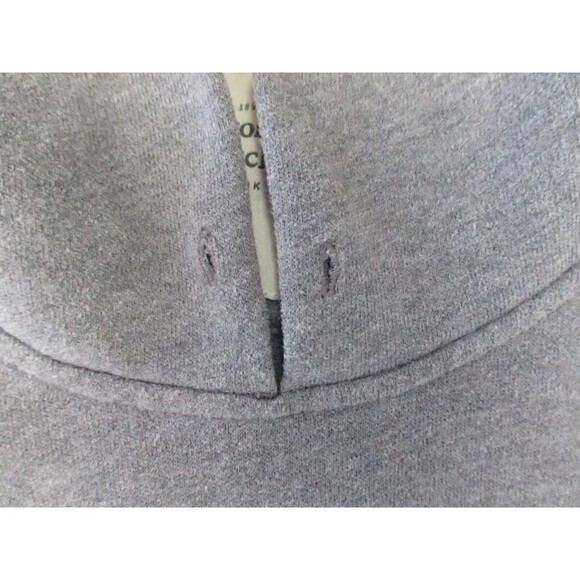 Abercrombie and Fitch Hoodie Large Gray Pocket Pullover Sweatshirt Spell Out - Picture 13 of 13